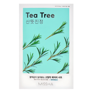 Missha – Airy Fit Tea Tree Sheet Mask, 19g